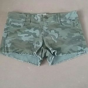 Army Print Shorts