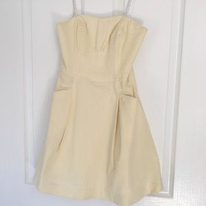 Yellow Seersucker Lilly Pulitzer Dress