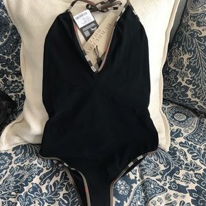 Burberry one piece bathing suit