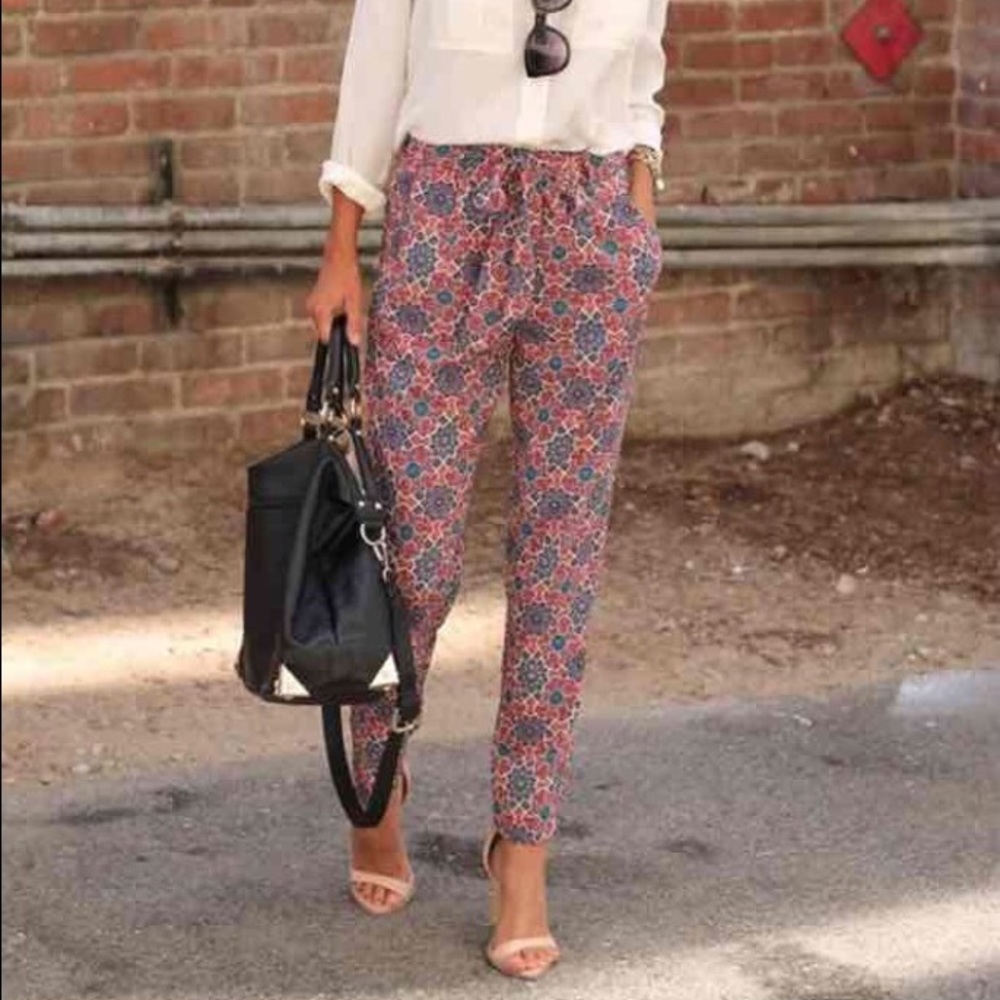 Printed Harem pants
