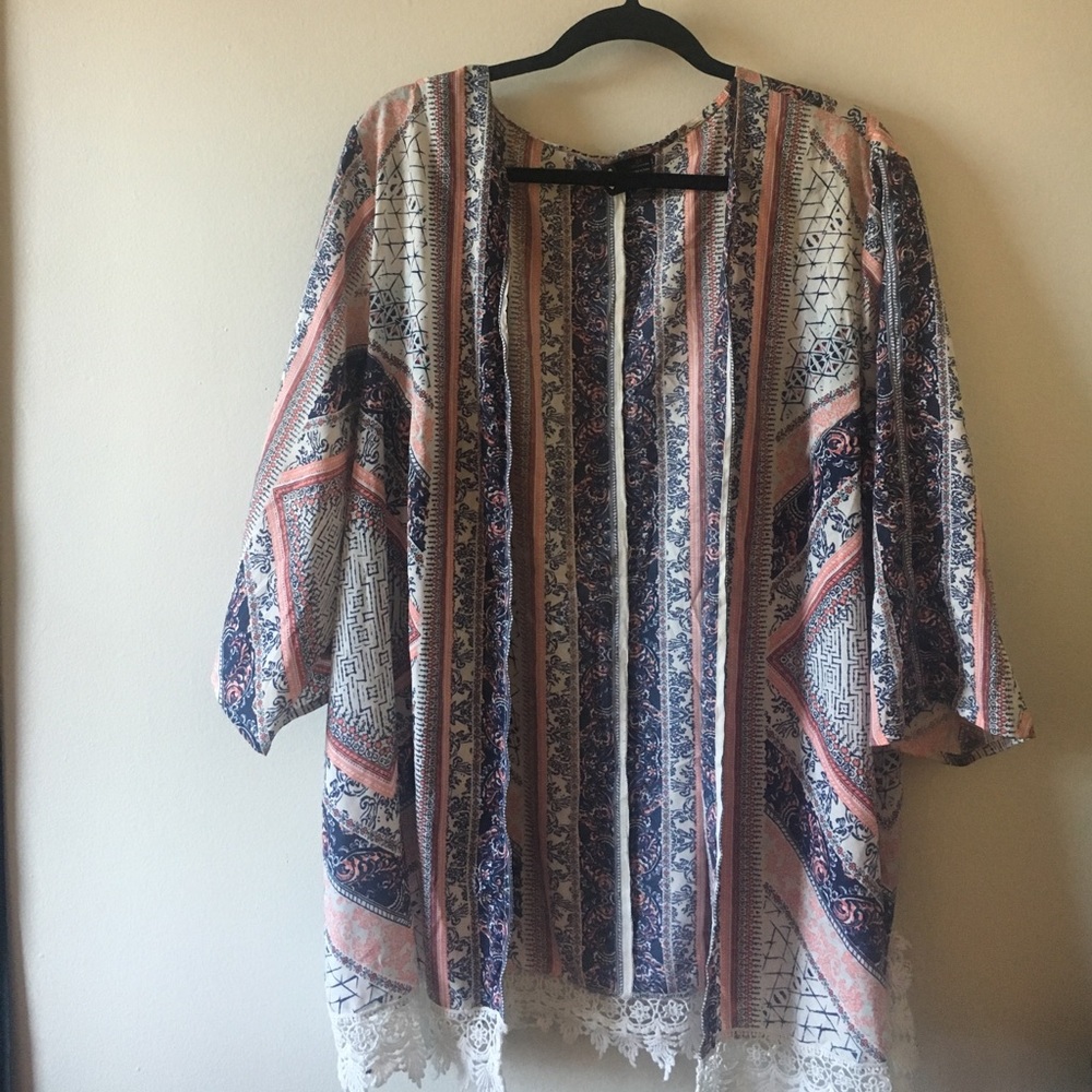 Spring Multicolored Cardigan