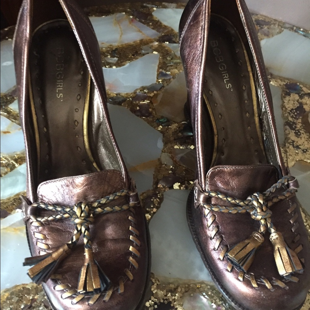 BCBGGIRLS Wedge Loafer