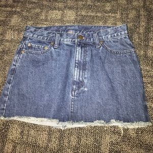 Free People Denim Skirt