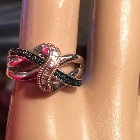 Genuine Blue And White Diamonds - Picture 2 of 7