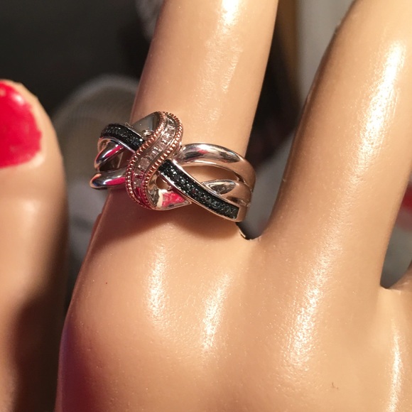 Genuine Blue And White Diamonds - Picture 5 of 7