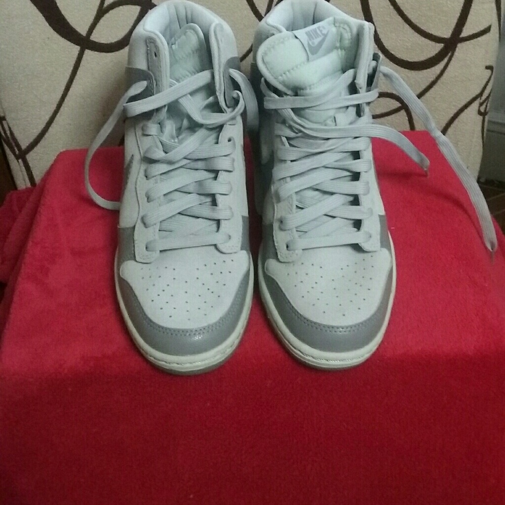 Nike Sneaker wedges! Super cute worn literally 1ce