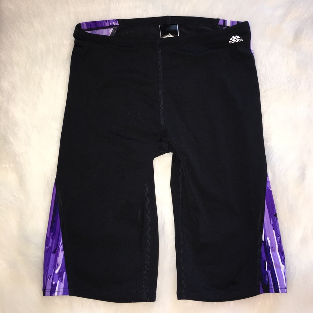 Adidas Small Black & Purple Running workout Shorts
