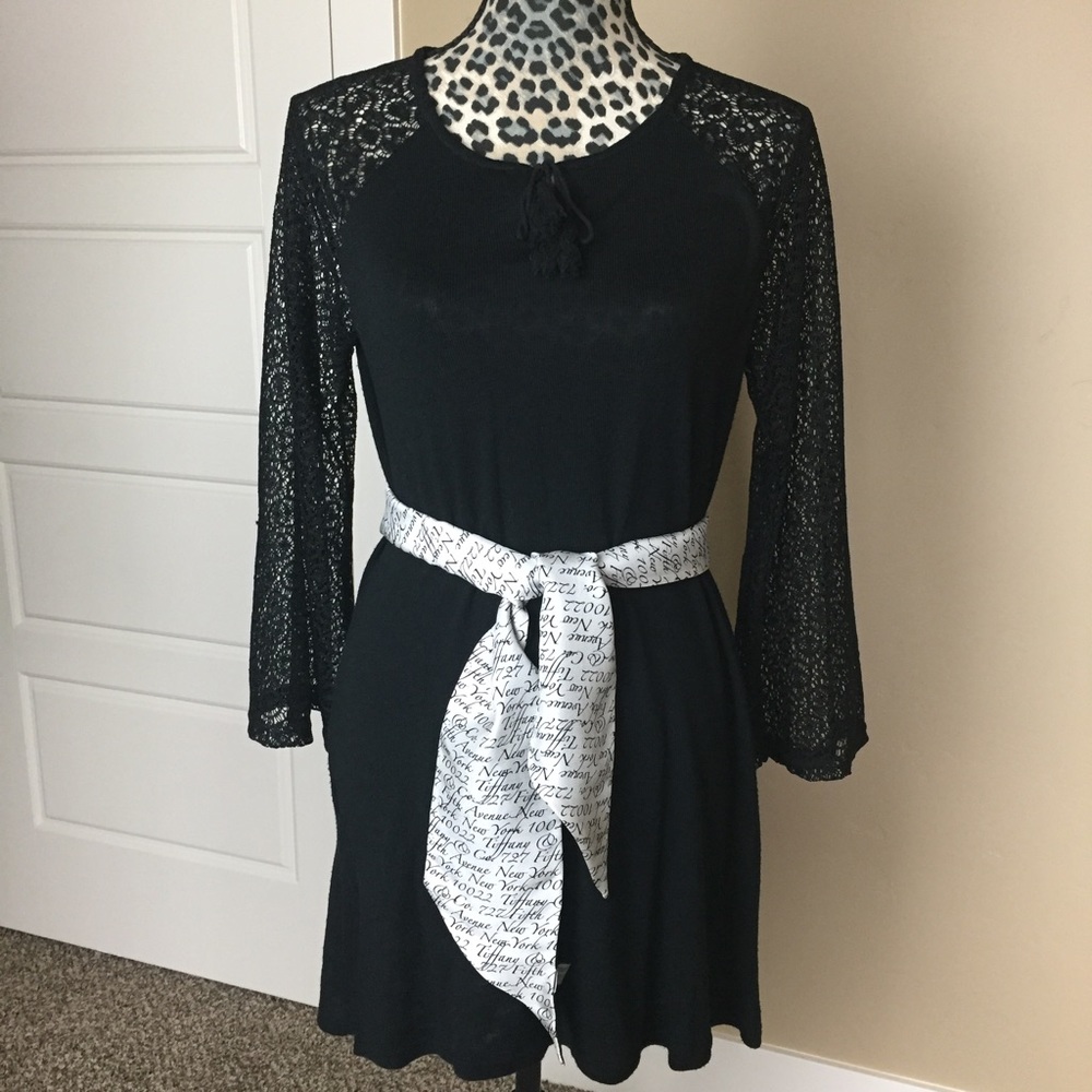 Pretty Lacy Lil Black Dress