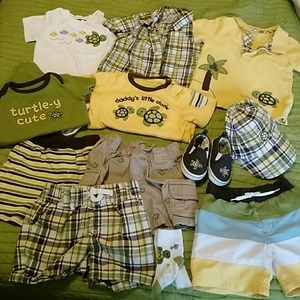 Gymboree Cute Turtle collection 6-12 mo