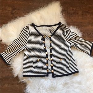 Anthropologie cropped cardigan
