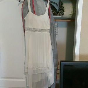 Chiffon hi low dress