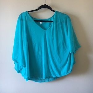 Baby Blue Blouse