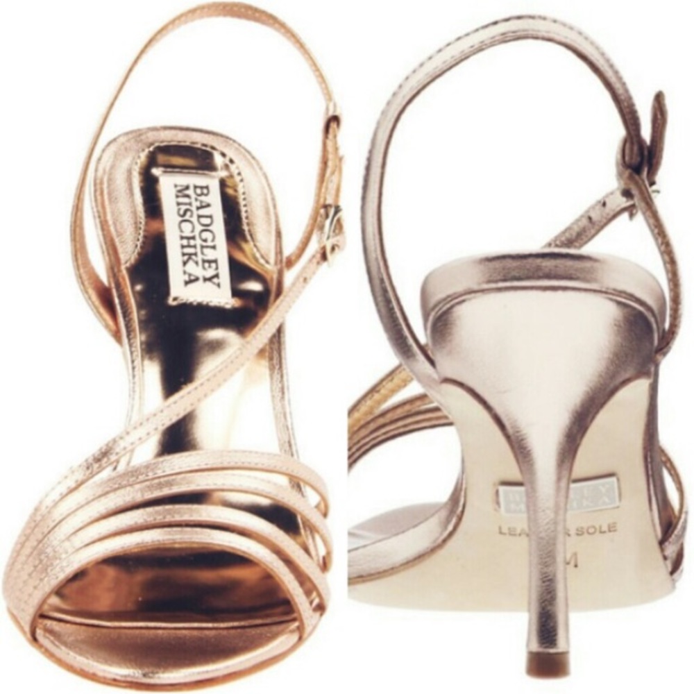 👠Badgley Mischka sling back