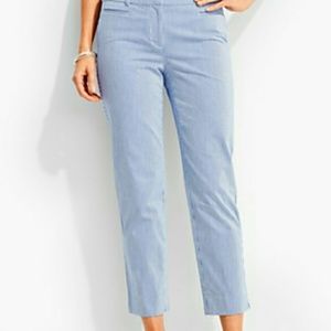 Talbots Perfect Crop-Pinstripes New w/Tags