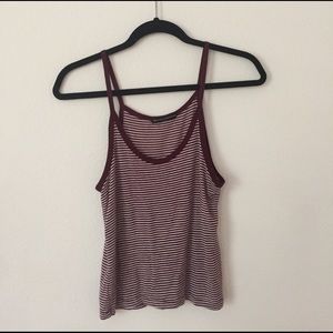 striped brandy melville tank top