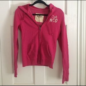 Hollister zip up hoodie