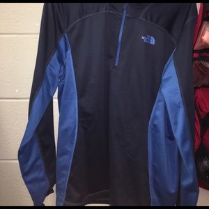 Large north face quarter zip pullover