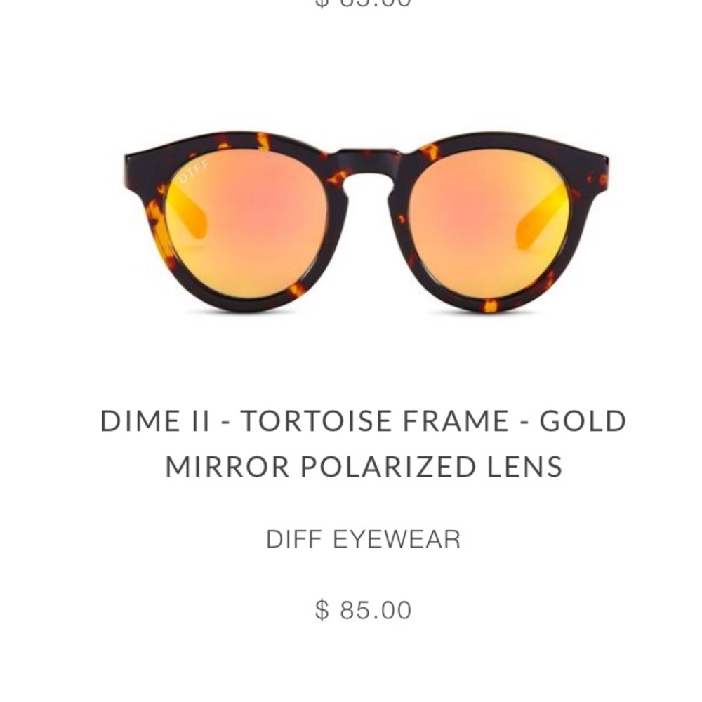 Dime 2 diff eyewear sunglasses