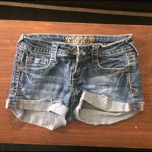 Jean shorts