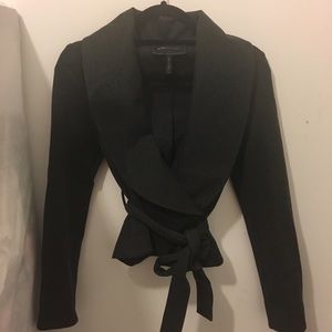 NWOT bcbg max azria  grey charcoal jacket