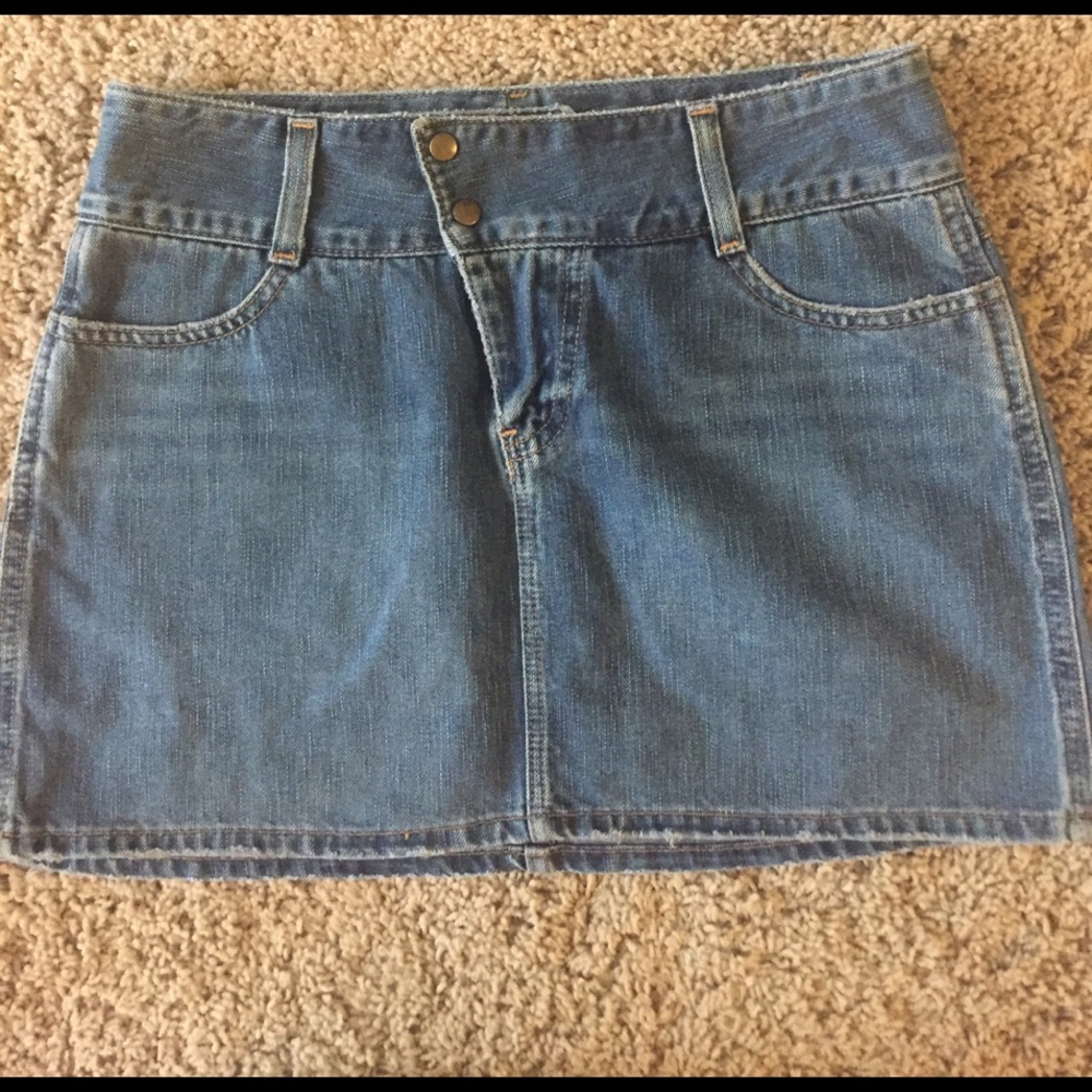 Vintage jean skirt