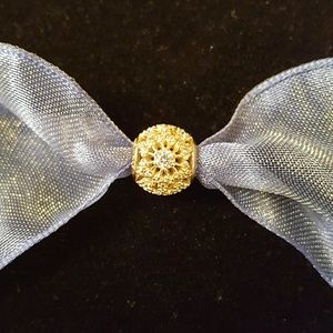 Authentic gold Pandora charm