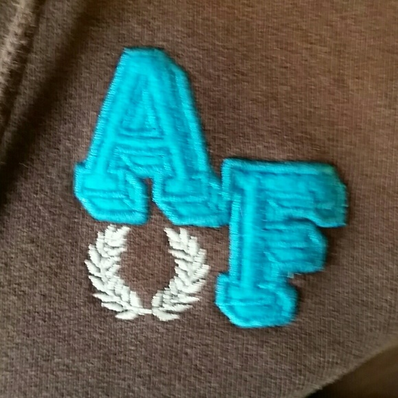 Brown & blue multi way zip up hoodie - Picture 2 of 8