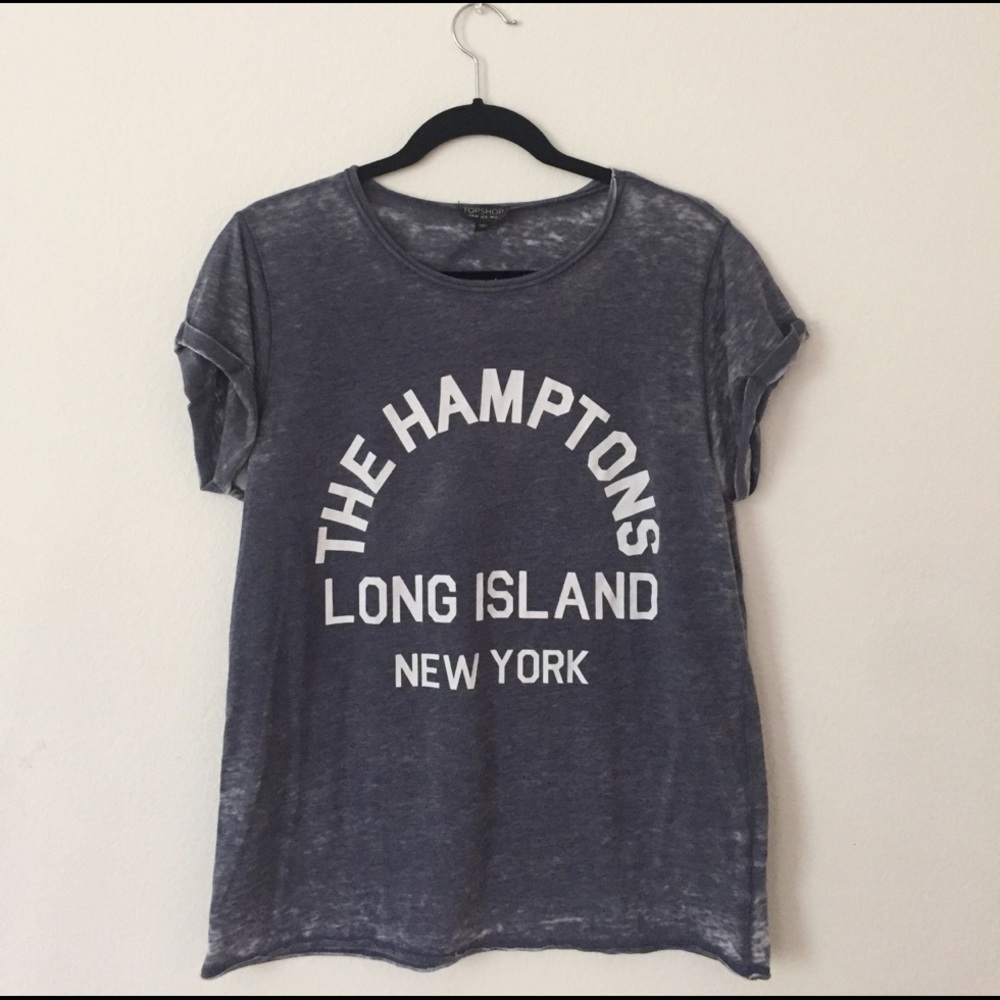 Burnout topshop t shirt