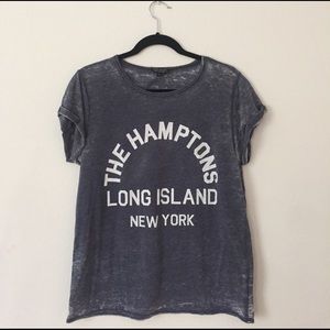 Burnout topshop t shirt