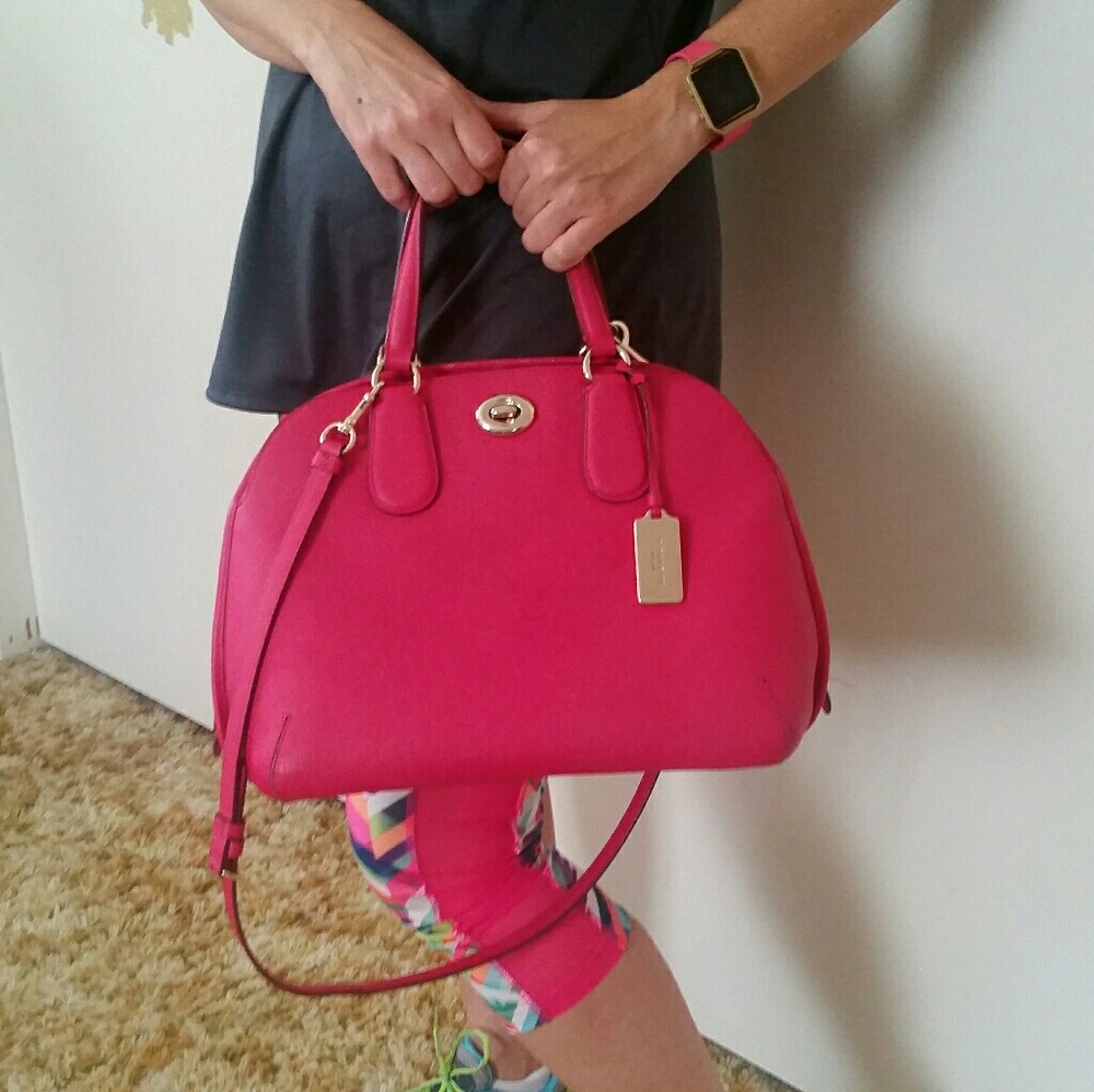 Pink Coach Purse