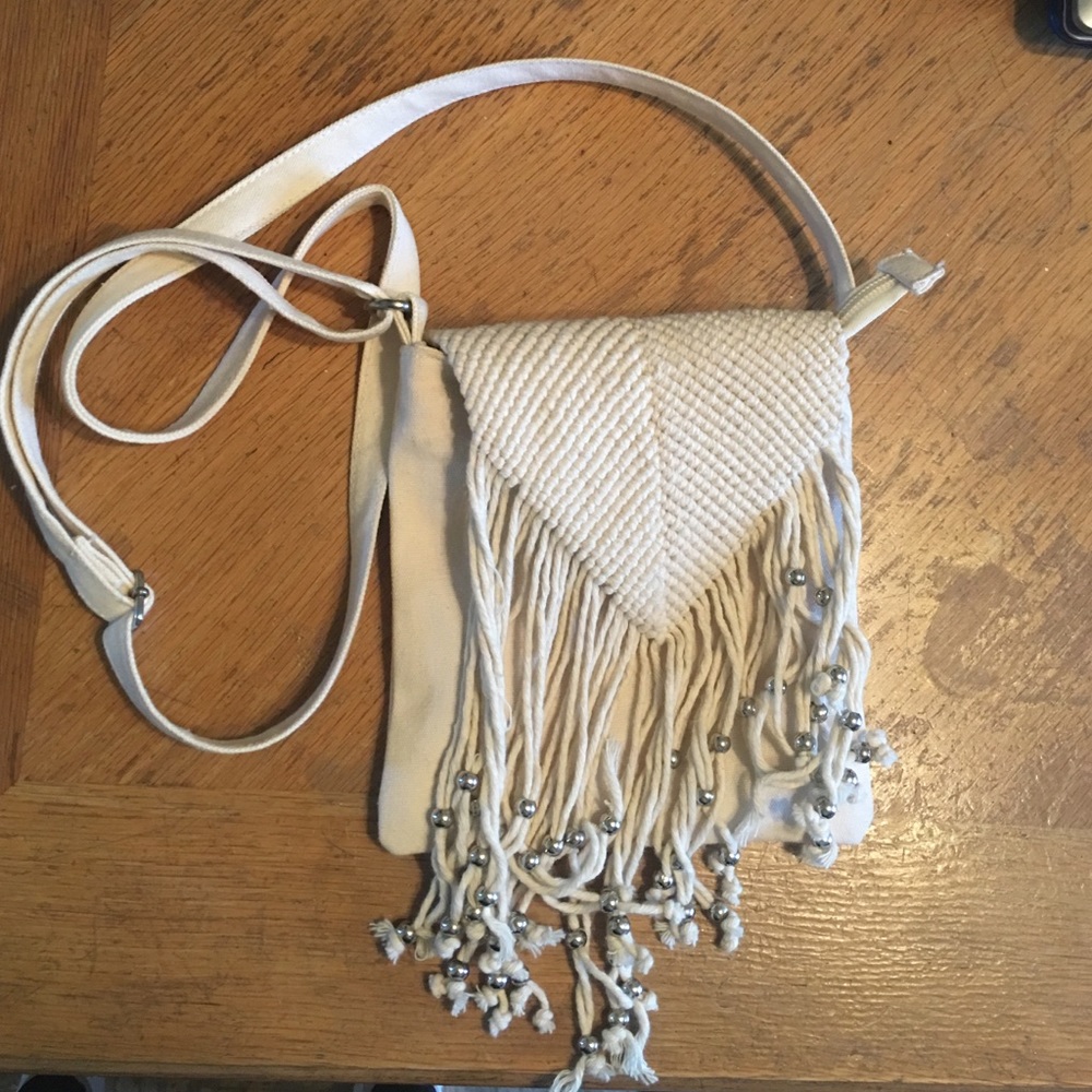 American Eagle Fringe Crossbody