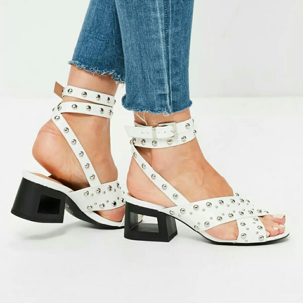 Missguided studded sandal