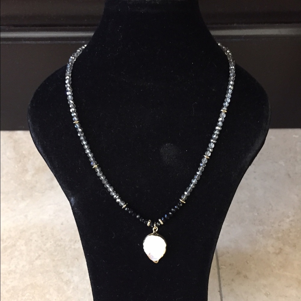 Necklace and earrings