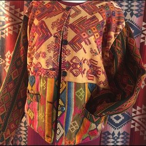 Vibrant Guatemalan Embroidered Jacket! Vibrant Guatemalan Embroidered Jacket!