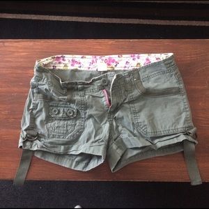 Army green Arizona shorts