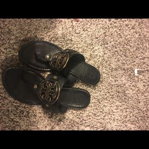 TRADE IN PROGRESS Tory Burch Amanda Sandals