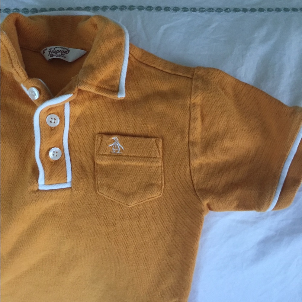Penguin golden polo
