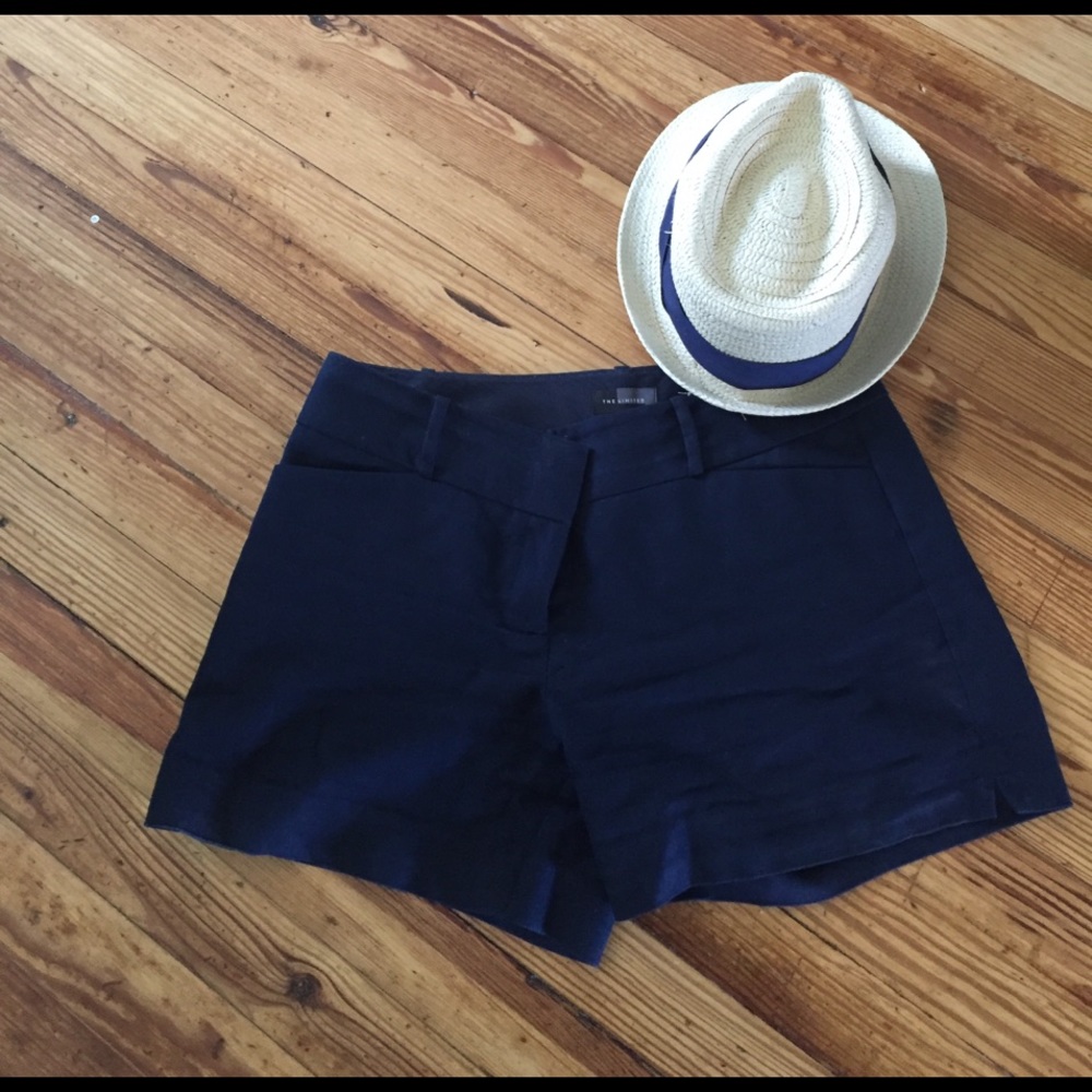The Limited Navy Shorts