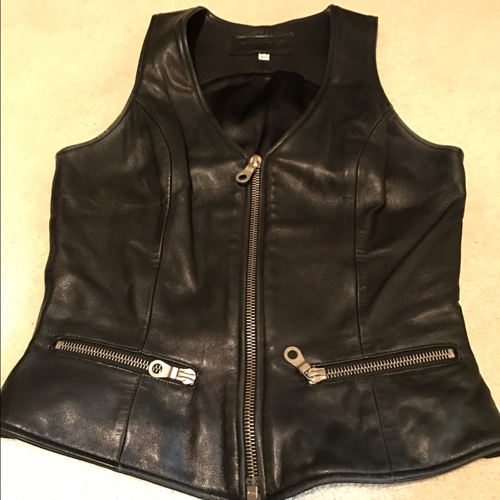 Leather Vest SOLD