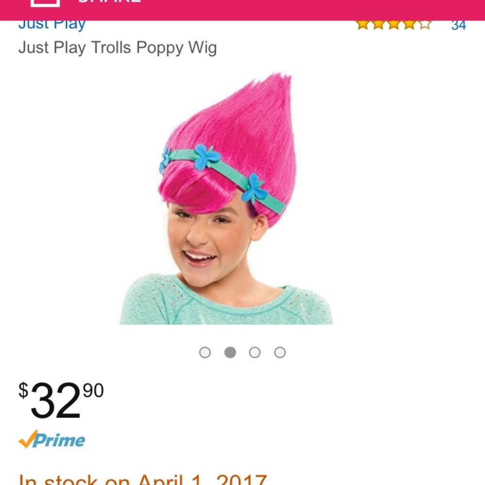 Troll hair
