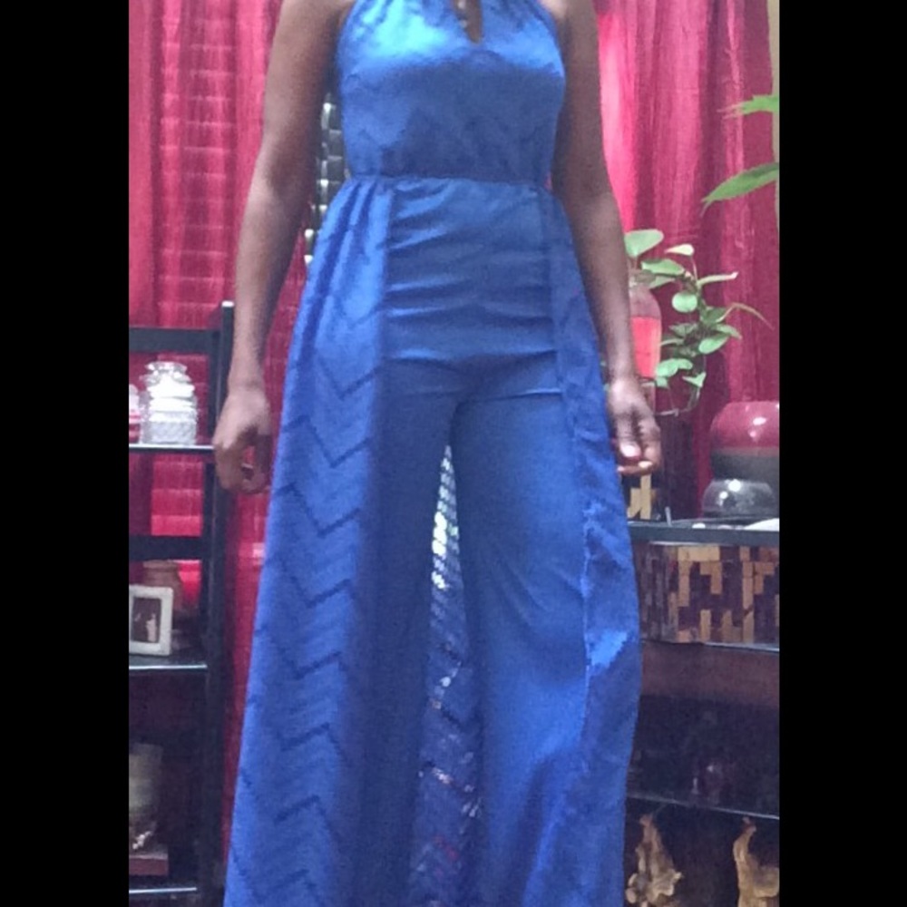 Royal Blue Jumpsuit