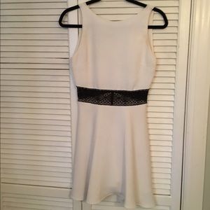 Alice and Olivia white dress