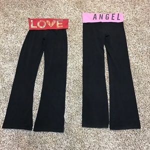 Victoria Secret size S boot cut yoga pants