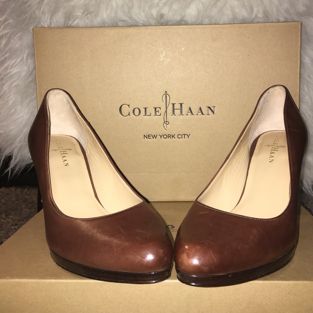 Cole Haan "Chelsea" Pump in Brown