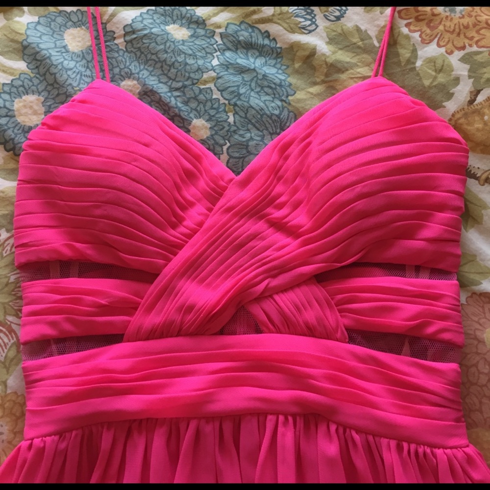 Bright Pink Nordstrom Dress