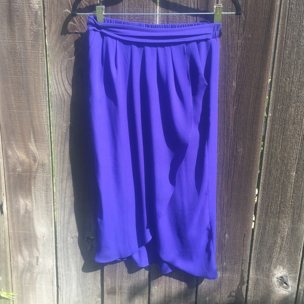 Forever 21 draped wrap skirt