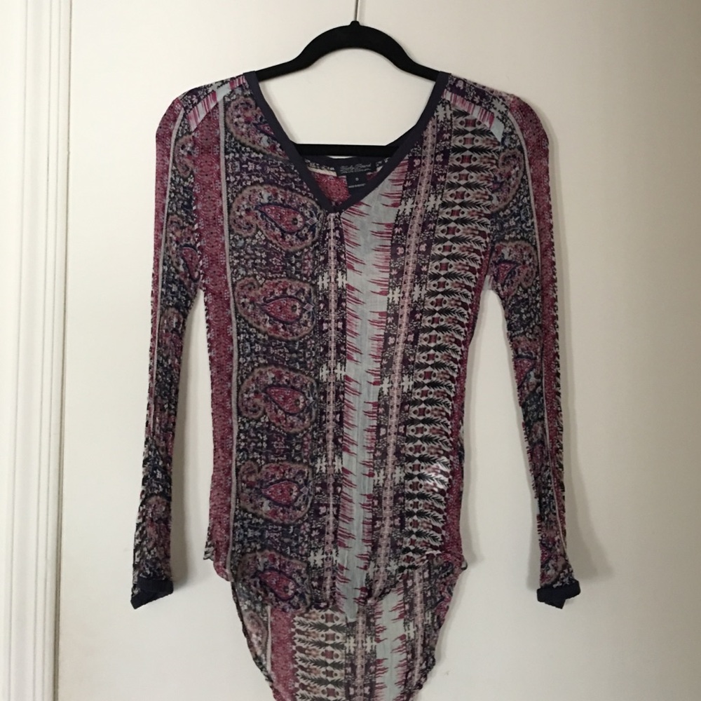 NWOT✨ Sheer top-lucky brand