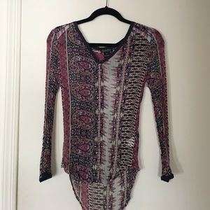 NWOT✨ Sheer top-lucky brand