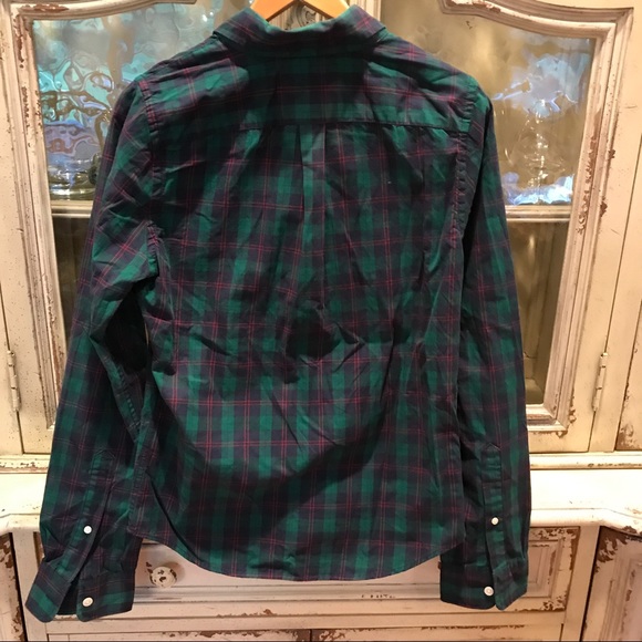FOR SALE Abercrombie NWT plaid button down size S - Picture 5 of 5