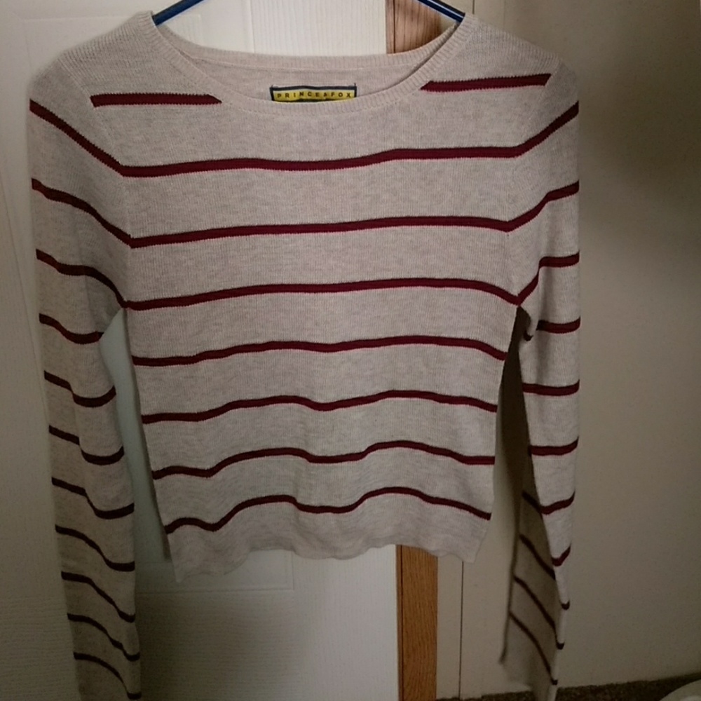 Prince and Fox crop top size lg